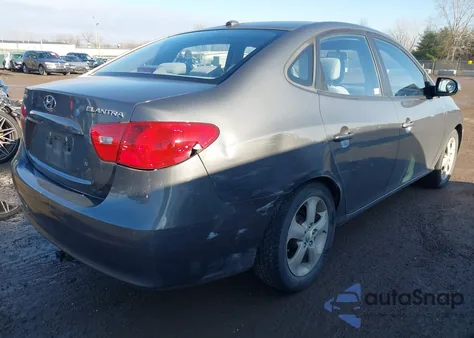 2009 Hyundai Elantra Gls from USA, damaged, VIN KMHDU46D29U612662